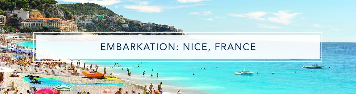 Day 1 - EMBARKATION_ NICE, FRANCE 12620 TA