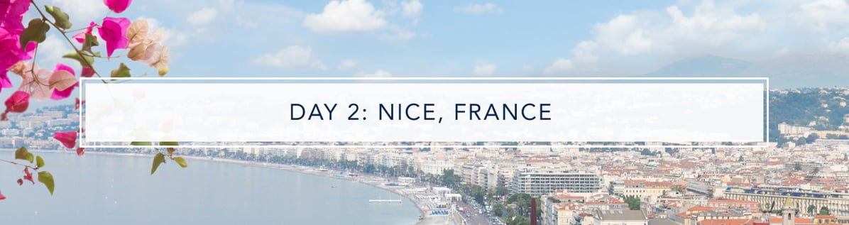 Day 2 - NICE, FRANCE 12620 TA