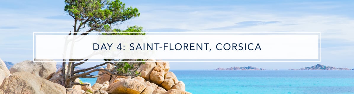 Day 4 - SAINT-FLORENT, CORSICA  12620 TA