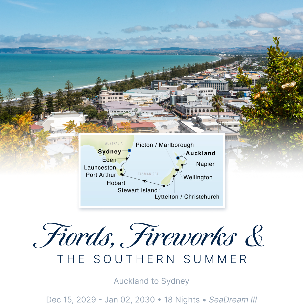 Fiords, Fireworks & The Southern Summer